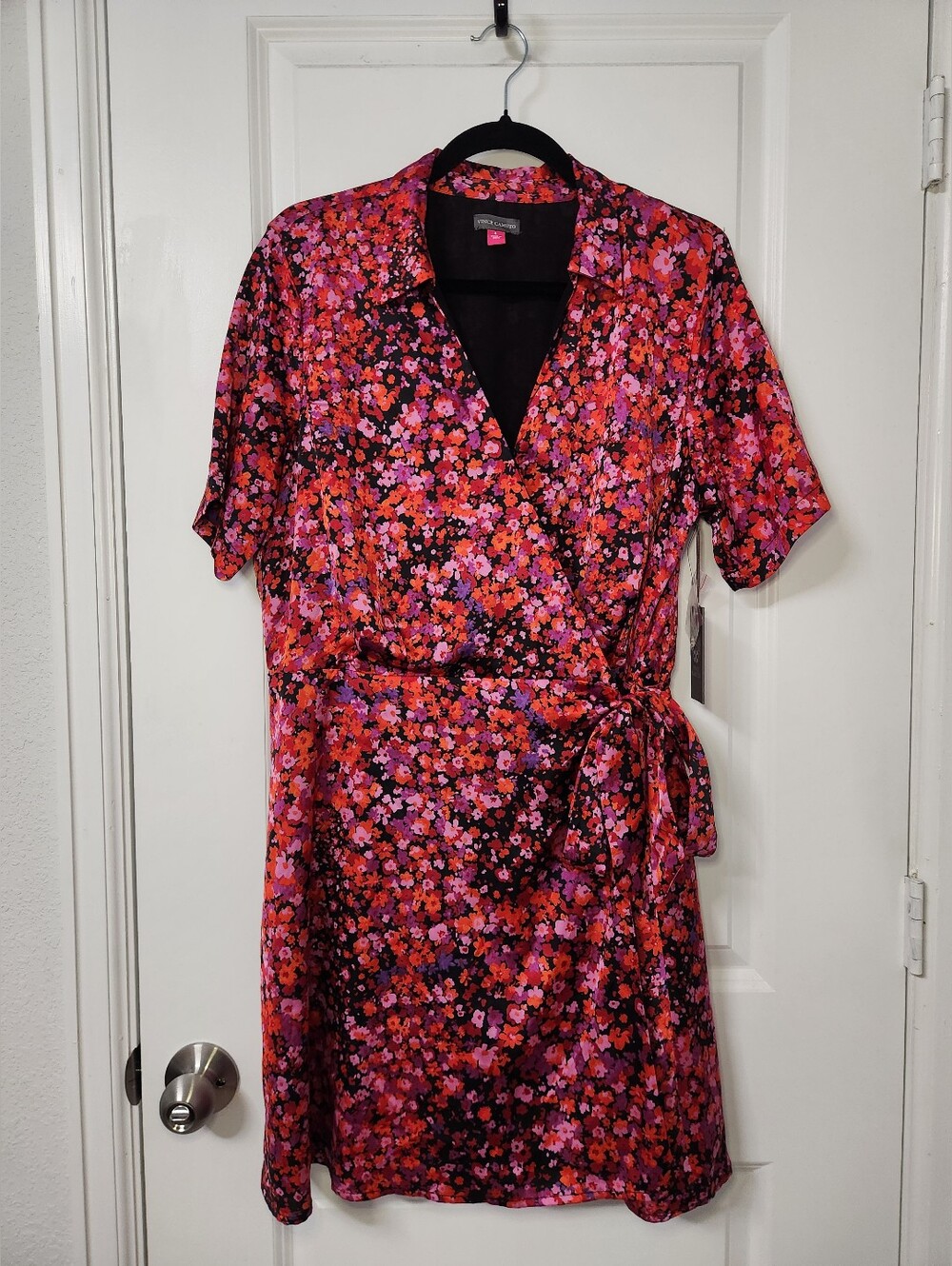 Vince Camuto Floral Wrap Dress